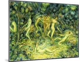 Nymphs Dancing-Edward Middleton Manigault-Mounted Giclee Print