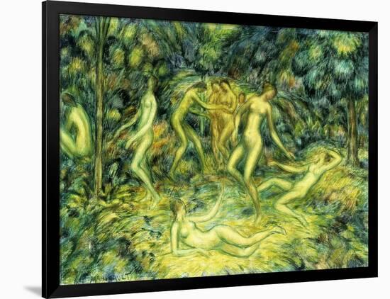 Nymphs Dancing-Edward Middleton Manigault-Framed Giclee Print