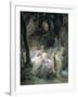 Nymphs Listening to the Songs of Orpheus, 1853-Charles Francois Jalabert-Framed Giclee Print