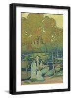 Nymphs, or The Seine at Port-Marly, C. 1890-Maurice Denis-Framed Giclee Print