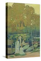 Nymphs, or The Seine at Port-Marly, C. 1890-Maurice Denis-Stretched Canvas