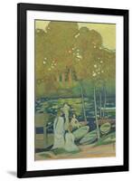 Nymphs, or The Seine at Port-Marly, C. 1890-Maurice Denis-Framed Giclee Print