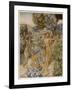 Nymphs (Tempest)-Arthur Rackham-Framed Art Print