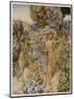 Nymphs (Tempest)-Arthur Rackham-Mounted Art Print