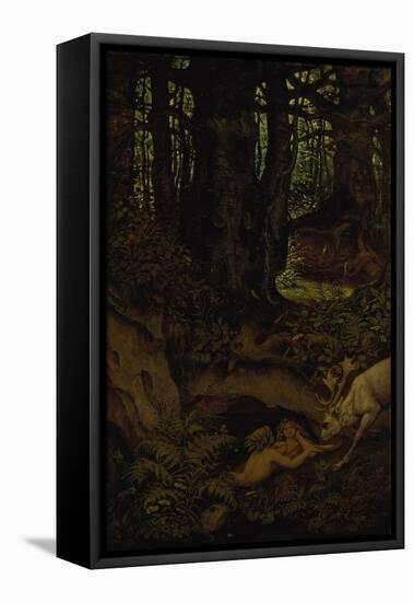 Nymps in the Forest Spring, ca. 1846-Moritz Von Schwind-Framed Stretched Canvas