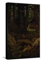 Nymps in the Forest Spring, ca. 1846-Moritz Von Schwind-Stretched Canvas