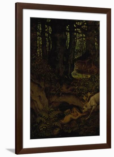 Nymps in the Forest Spring, ca. 1846-Moritz Von Schwind-Framed Giclee Print