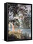 Nymths Bathing, (Detail), C1620-1652-Alexander Keirincx-Framed Stretched Canvas