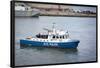 NYPD New York Police Boat Photo Poster-null-Framed Poster