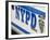 Nypd Police Car, Manhattan, New York City, New York, USA-Amanda Hall-Framed Photographic Print