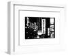 Nypd Police Dept, Times Square, Manhattan, NYCa with White Frame, Full Size Photography Vintage-Philippe Hugonnard-Framed Art Print