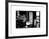 Nypd Police Dept, Times Square, Manhattan, NYCa with White Frame, Full Size Photography Vintage-Philippe Hugonnard-Framed Art Print