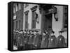 NYPD Policemen of the 25th Precinct Preparing to Go Out on Patrol-Carl Mydans-Framed Stretched Canvas