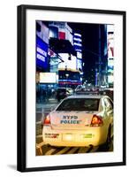 NYPD - Times square - New York City - United States-Philippe Hugonnard-Framed Photographic Print