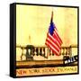 NYSE, New York-Tosh-Framed Stretched Canvas