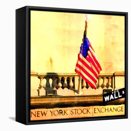 NYSE, New York-Tosh-Framed Stretched Canvas