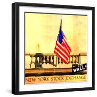 NYSE, New York-Tosh-Framed Art Print