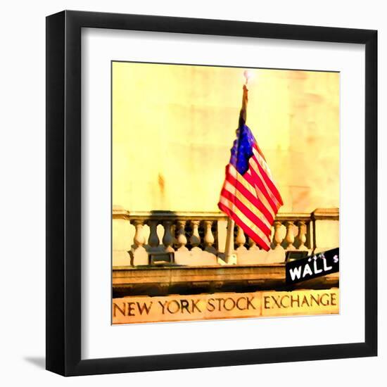 NYSE, New York-Tosh-Framed Art Print