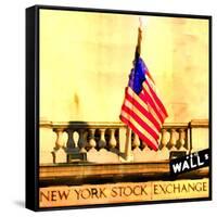 NYSE, New York-Tosh-Framed Stretched Canvas