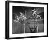 Nyu Basketball Team Playing in Game-Ralph Morse-Framed Premium Photographic Print