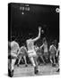 Nyu No. 3 Don Rorman Shooting Against Notre Dame-null-Stretched Canvas