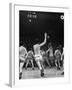 Nyu No. 3 Don Rorman Shooting Against Notre Dame-null-Framed Photographic Print