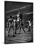 NYU vs. North Carolina in College Basketball Game at Madison Square Garden-Gjon Mili-Stretched Canvas