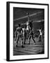 NYU vs. North Carolina in College Basketball Game at Madison Square Garden-Gjon Mili-Framed Photographic Print