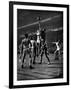 NYU vs. North Carolina in College Basketball Game at Madison Square Garden-Gjon Mili-Framed Photographic Print