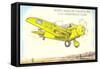 O-47 Observation Airplane-null-Framed Stretched Canvas