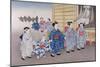 O-Bon Festival from the Series 'Children's Games', 1888-Kobayashi Eitaku-Mounted Giclee Print