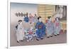 O-Bon Festival from the Series 'Children's Games', 1888-Kobayashi Eitaku-Framed Giclee Print