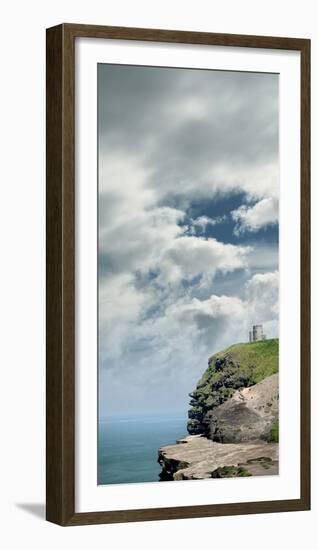 O'Briens Tower, Cliffs of Moher, Clare, Doolin-Bluehouseproject-Framed Photographic Print