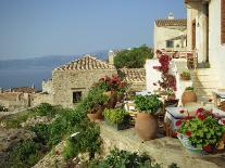 Hotel and Harbour, Loutro, Sfakia, Crete, Greek Islands, Greece, Europe-O'callaghan Jane-Laminated Photographic Print