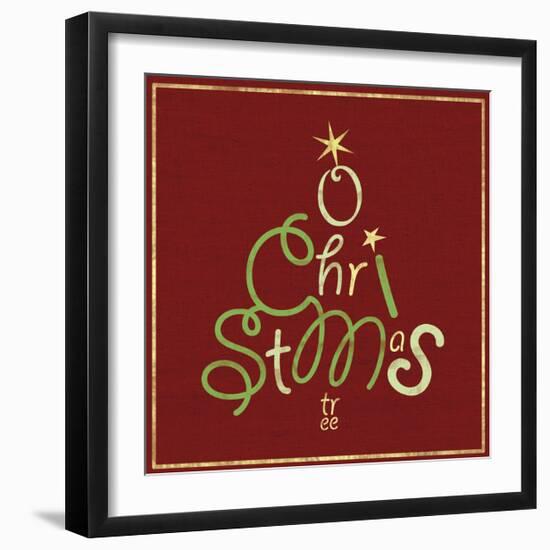 O Christmas-Lauren Gibbons-Framed Premium Giclee Print
