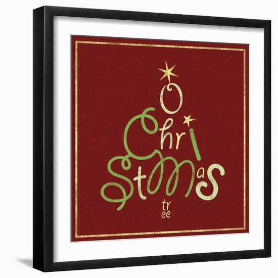 O Christmas-Lauren Gibbons-Framed Art Print