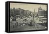 O'Connell Bridge and Sackville Street, Dublin-null-Framed Stretched Canvas