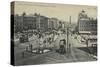 O'Connell Bridge and Sackville Street, Dublin-null-Stretched Canvas