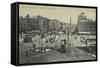 O'Connell Bridge and Sackville Street, Dublin-null-Framed Stretched Canvas