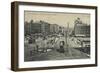 O'Connell Bridge and Sackville Street, Dublin-null-Framed Photographic Print