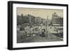 O'Connell Bridge and Sackville Street, Dublin-null-Framed Photographic Print