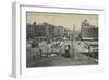 O'Connell Bridge and Sackville Street, Dublin-null-Framed Photographic Print