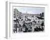 O' Connell Bridge and the River Liffey, Dublin, C.1900-Irish Photographer-Framed Giclee Print