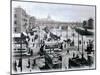 O' Connell Bridge and the River Liffey, Dublin, C.1900-Irish Photographer-Mounted Giclee Print