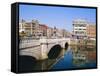 O'Connell Bridge, Dublin, Ireland/Eire-J Lightfoot-Framed Stretched Canvas