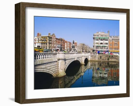 O'Connell Bridge, Dublin, Ireland/Eire-J Lightfoot-Framed Photographic Print