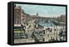 O'Connell Bridge, Dublin, Ireland-null-Framed Stretched Canvas