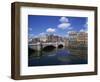 O'Connell Bridge over the River Liffey, Dublin, County Dublin, Republic of Ireland, Europe-Hans Peter Merten-Framed Photographic Print