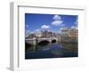 O'Connell Bridge over the River Liffey, Dublin, County Dublin, Republic of Ireland, Europe-Hans Peter Merten-Framed Photographic Print