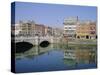 O'Connell Bridge Over the River Liffey, Dublin, Ireland, Europe-Firecrest Pictures-Stretched Canvas